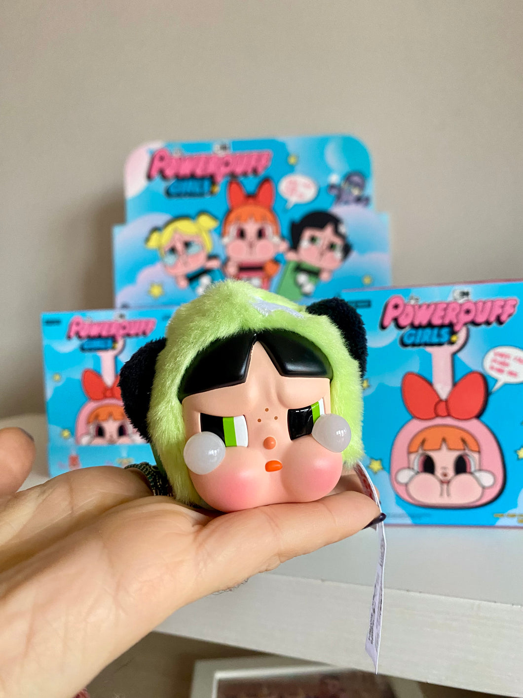 POP MART CRY BABY - Powerpuff Girl Series-Vynil face plush Caja sorpresa