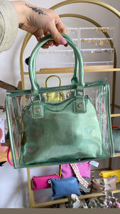 Bolso Lua Doble  transparente