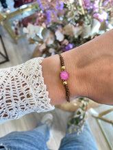 Cargar imagen en el visor de la galería, Pulsera Rosa de Sant Jordi Omamori Joyas
