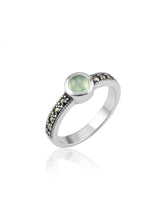 Cargar imagen en el visor de la galería, Anillo Mint Calcedony Omamori Joyas
