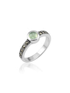Anillo Mint Calcedony Omamori Joyas